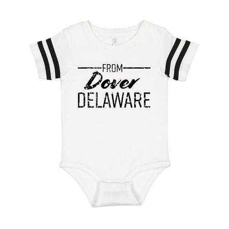 Inktastic From Dover Delaware in Black Distressed Text Gift Baby Boy or Baby Girl Bodysuit
Inktastic From Dover Delaware in Black Distressed Text Gift Baby Boy or Baby Girl Bodysuit