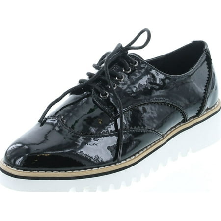 Cape Robbin Venus-1 Womens Fashion Patent Leather Lugged Sole Lace Up Platform Oxford Shoes Black 6
Cape Robbin Venus-1 Womens Fashion Patent Leather Lugged Sole Lace Up Platform Oxford Shoes Black 6