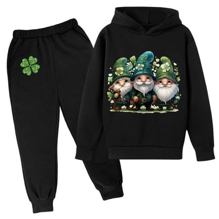 Toimothcn Toddler Boys Fall Outfits Long Sleeve Cartoon Green Clover Printed Hoodie Pants Warm Loose Fit 2Pcs Outfits Set Leisure Childrens Clothes
Toimothcn Toddler Boys Fall Outfits Long Sleeve Cartoon Green Clover Printed Hoodie Pants Warm Loose Fit 2Pcs Outfits Set Leisure Childrens Clothes