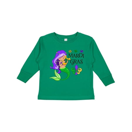 Inktastic Mardi Gras Mermaid with Harp and Beads Gift Toddler Boy or Toddler Girl Long Sleeve T-Shirt
Inktastic Mardi Gras Mermaid with Harp and Beads Gift Toddler Boy or Toddler Girl Long Sleeve T-Shirt