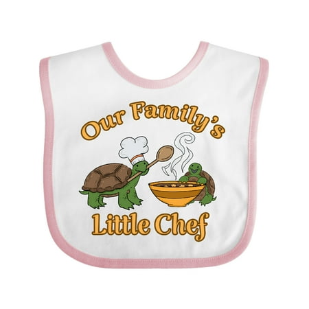 Inktastic Our Family s Little Chef with Cute Turtles Gift Baby Boy or Baby Girl Bib
Inktastic Our Family s Little Chef with Cute Turtles Gift Baby Boy or Baby Girl Bib