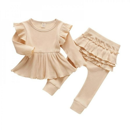 Brand Clearance Infant 2PCS Toddler Kids Baby Girl Clothes Set for Autumn Long Sleeve Cotton Ruffled Fly-sleeved Tops Pants Clothing Outfits
Brand Clearance Infant 2PCS Toddler Kids Baby Girl Clothes Set for Autumn Long Sleeve Cotton Ruffled Fly-sleeved Tops Pants Clothing Outfits