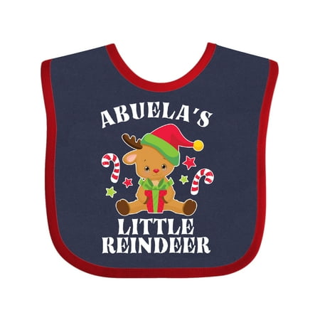 Inktastic Christmas Abuela s Little Reindeer with Candy Canes Gift Baby Boy or Baby Girl Bib
Inktastic Christmas Abuela s Little Reindeer with Candy Canes Gift Baby Boy or Baby Girl Bib