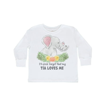 Inktastic I ll Never Forget That My Tia Loves Me Cute Elephants Gift Toddler Boy or Toddler Girl Long Sleeve T-Shirt
Inktastic I ll Never Forget That My Tia Loves Me Cute Elephants Gift Toddler Boy or Toddler Girl Long Sleeve T-Shirt