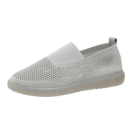 Casual Shoes for Women Ladies Fashion Solid Color Mesh Breathable Comfortable Flat Casual Shoes Women Casual Shoes Mesh Grey 40
Casual Shoes for Women Ladies Fashion Solid Color Mesh Breathable Comfortable Flat Casual Shoes Women Casual Shoes Mesh Grey 40