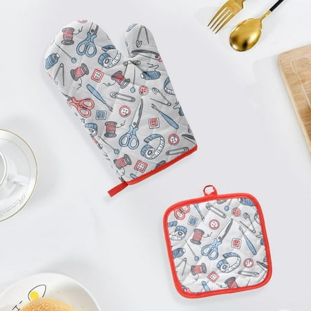 WOXINDA Microwave oven insulation gloves thick soft fashion polyester kitchen supplies
WOXINDA Microwave oven insulation gloves thick soft fashion polyester kitchen supplies