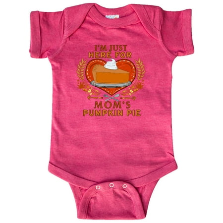Inktastic I m Just Here for Mom s Pumpkin Pie with Heart and Leaves Gift Baby Boy or Baby Girl Bodysuit
Inktastic I m Just Here for Mom s Pumpkin Pie with Heart and Leaves Gift Baby Boy or Baby Girl Bodysuit