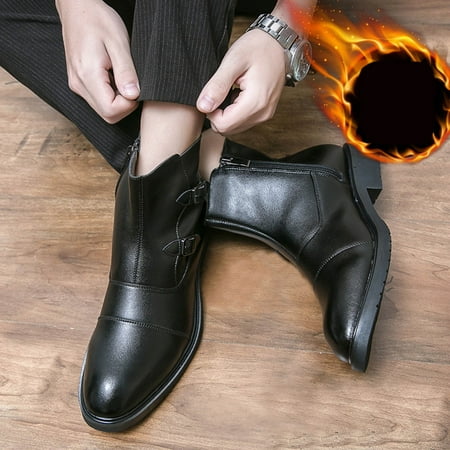 Tangnade Winter Clearance Fashion Men s Shoes Breathable Chunky High Heels Retro Lace-up Thermal Leather Short Boots for Women
Tangnade Winter Clearance Fashion Men s Shoes Breathable Chunky High Heels Retro Lace-up Thermal Leather Short Boots for Women