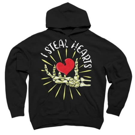 I Steal Hearts Skeleton Hand Valentines Day Funny Pajama Black Graphic Pullover Hoodie - Design By Humans M
I Steal Hearts Skeleton Hand Valentines Day Funny Pajama Black Graphic Pullover Hoodie - Design By Humans M