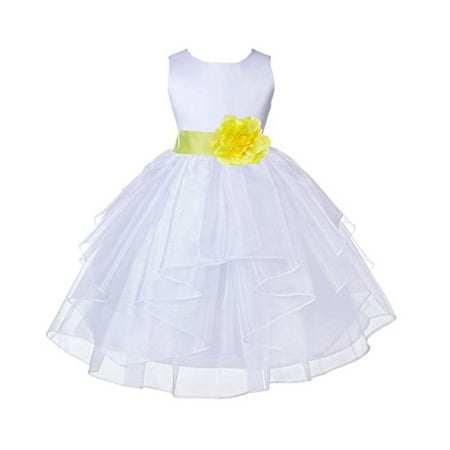 Ekidsbridal White Satin Shimmering Organza Formal Flower Girl Dresses Junior Bridesmaid Dress Special Occasion Dresses Communion Dress Baptism Dress Holiday Dresses Toddler Girl Dresses 4613S
Ekidsbridal White Satin Shimmering Organza Formal Flower Girl Dresses Junior Bridesmaid Dress Special Occasion Dresses Communion Dress Baptism Dress Holiday Dresses Toddler Girl Dresses 4613S