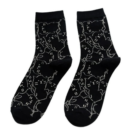 TINYSOME Japanese Korean Style Women Cartoon Crew Socks Harajuku Cute Funny Stick Figure Kitten for Cat Pattern Print Street Hosi
TINYSOME Japanese Korean Style Women Cartoon Crew Socks Harajuku Cute Funny Stick Figure Kitten for Cat Pattern Print Street Hosi