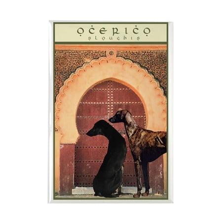 CafePress - Ocerico Sloughis - Rectangle Magnet, 2"x3" Refrigerator Magnet