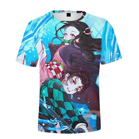 Anime Cartoon Demon Slayer T ShirtT-Shirt Summer Short-Sleeved Shirts Child-130cm #10
Anime Cartoon Demon Slayer T ShirtT-Shirt Summer Short-Sleeved Shirts Child-130cm #10