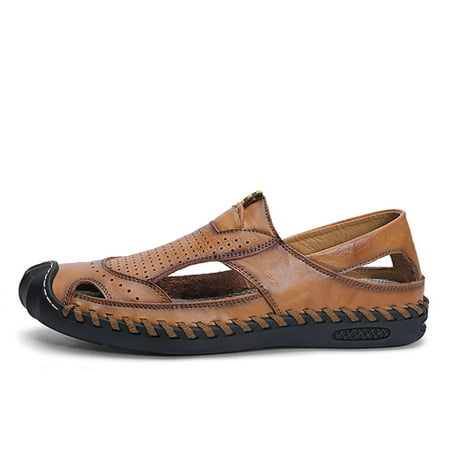 Engtoy sandals for men Breathable Lightweight Summer outdoors hollow out leather non slip sports shoes running shoes fashion sneakers
Engtoy sandals for men Breathable Lightweight Summer outdoors hollow out leather non slip sports shoes running shoes fashion sneakers