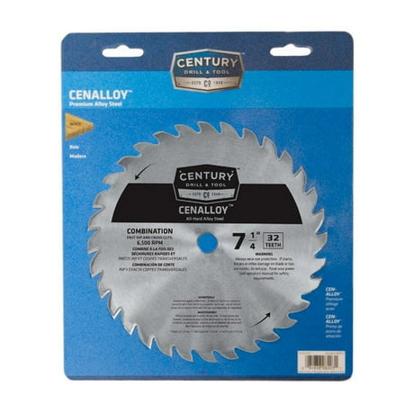 Century Drill and Tool Combination Cenalloy Circular Saw Blade