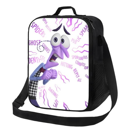 Inside Out 2 Insulated Lunch Box with Shoulder Strap Lightweight Zipper Lunch Bag Portable Lunch Tote Bag for Kids Boys Girls
Inside Out 2 Insulated Lunch Box with Shoulder Strap Lightweight Zipper Lunch Bag Portable Lunch Tote Bag for Kids Boys Girls