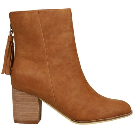 Corkys Womens Boujee Zippered Boots Ankle Mid Heel 2-3