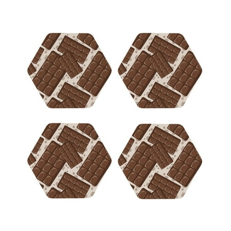 Leather Coasters with Heat-resistant for Drinks Chocolate Pattern cute -标题2 Hexagon
Leather Coasters with Heat-resistant for Drinks Chocolate Pattern cute -标题2 Hexagon