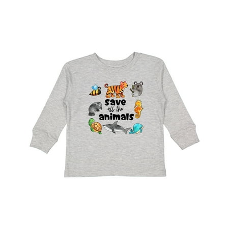Inktastic Save All the Animals- Cute Gift Toddler Boy or Toddler Girl Long Sleeve T-Shirt
Inktastic Save All the Animals- Cute Gift Toddler Boy or Toddler Girl Long Sleeve T-Shirt