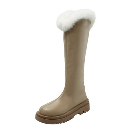 ZHAGHMIN High Boots Women Plus Plush Heel Long Round Women S Fashion Toe Boots Thick Boots Women S Boots Knee High Boots For Women High Thigh Boots For Women Boots For Women Knee High Wide Wi
ZHAGHMIN High Boots Women Plus Plush Heel Long Round Women S Fashion Toe Boots Thick Boots Women S Boots Knee High Boots For Women High Thigh Boots For Women Boots For Women Knee High Wide Wi