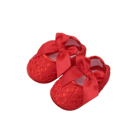 Rotosw Toddler Flats Bowknot Mary Jane Soft Sole Crib Shoes Comfort Prewalker Princess Dress Shoe Party Breathable Red 3C
Rotosw Toddler Flats Bowknot Mary Jane Soft Sole Crib Shoes Comfort Prewalker Princess Dress Shoe Party Breathable Red 3C