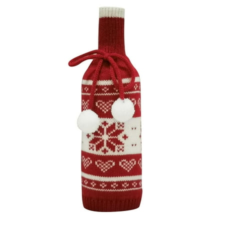 Relanfenk Bottle Bags Knitted Creative Xmas Decoration Santa Claus Set Ornament Cover
Relanfenk Bottle Bags Knitted Creative Xmas Decoration Santa Claus Set Ornament Cover