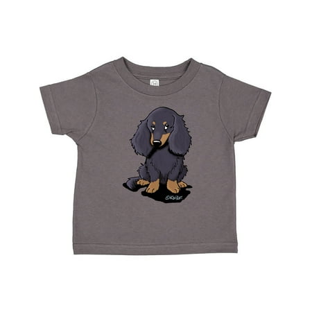 Inktastic Longhaired Dachshund Gift Toddler Boy or Toddler Girl T-Shirt