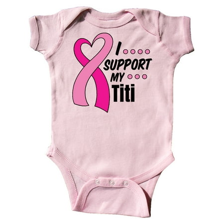 Inktastic Breast Cancer Awareness I Support My Titi with Pink Ribbon Gift Baby Boy or Baby Girl Bodysuit
Inktastic Breast Cancer Awareness I Support My Titi with Pink Ribbon Gift Baby Boy or Baby Girl Bodysuit