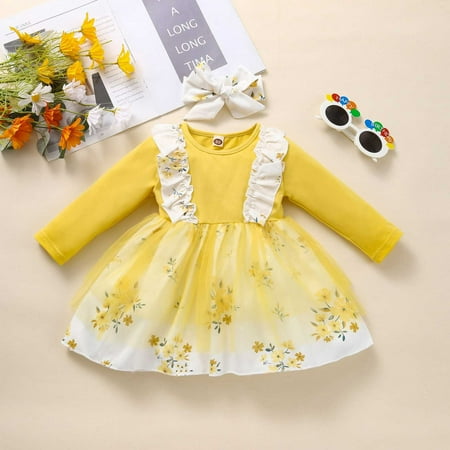 QISIWOLE Toddler Baby Girls Long Sleeve Stitching Dress Suit Long-sleeved Stitching Dress Suit Headband Bodysuit Suit Clearance !
QISIWOLE Toddler Baby Girls Long Sleeve Stitching Dress Suit Long-sleeved Stitching Dress Suit Headband Bodysuit Suit Clearance !
