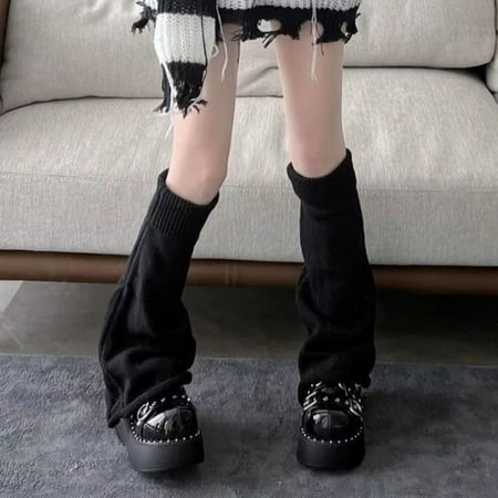 GXSR Knee Leg Warmers Extra Long Thigh High Leg Warmers Boot Cuffs for Women