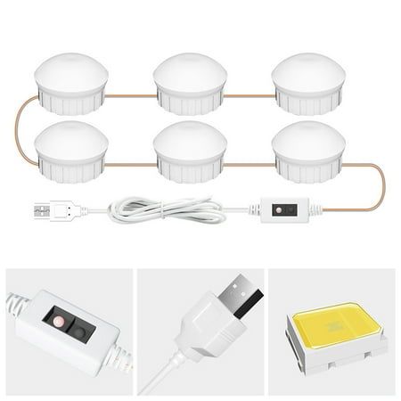 SONGBIRDTH LED Mirror Lamps 1 Set Illumination Adjustable Brightness Eco-friendly Bathroom LED Vanity Makeup Lamps
SONGBIRDTH LED Mirror Lamps 1 Set Illumination Adjustable Brightness Eco-friendly Bathroom LED Vanity Makeup Lamps