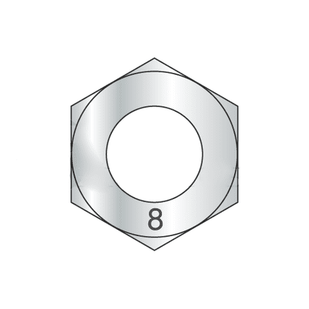 M18-2.5 Finished Hex Nuts / A4 Stainless Steel / DIN 934 (Quantity: 200)