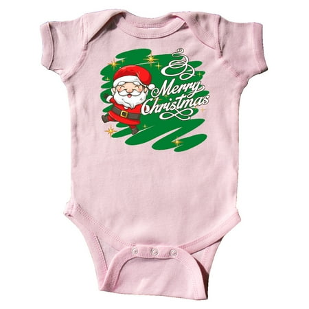 Inktastic Merry Christmas Sparkle Gift Baby Boy or Baby Girl Bodysuit