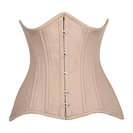 Top Drawer Curvy Nude Cotton Double Steel Boned Underbust Waist Cincher Corset
Top Drawer Curvy Nude Cotton Double Steel Boned Underbust Waist Cincher Corset