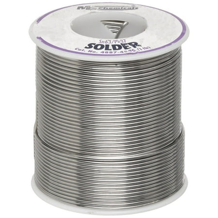 MG Chemicals 4896-454G Sn60/Pb40 x .040 No Clean Leaded Solder - 1 lb.