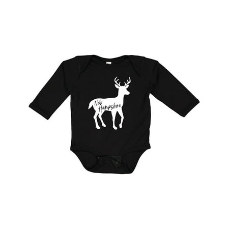 Inktastic New Hampshire White Deer Silhouette Boys or Girls Long Sleeve Baby Bodysuit
Inktastic New Hampshire White Deer Silhouette Boys or Girls Long Sleeve Baby Bodysuit