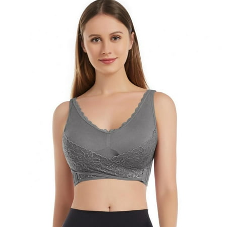 Ladies Sports Bras 1 Pack Lace Front Cross Side Buckles And Detachable Pad Vest Yoga Sports Bra
Ladies Sports Bras 1 Pack Lace Front Cross Side Buckles And Detachable Pad Vest Yoga Sports Bra