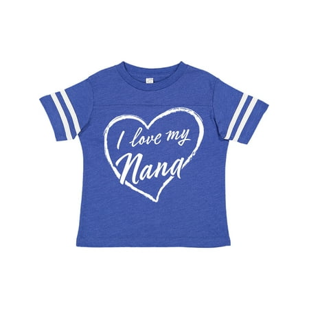 Inktastic I Love My Nana in White Chalk Heart Gift Toddler Boy or Toddler Girl T-Shirt
Inktastic I Love My Nana in White Chalk Heart Gift Toddler Boy or Toddler Girl T-Shirt