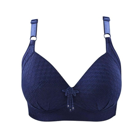Underwear Women Woman s Comfortable Breathable Bra No Rims No rims gather comfortable breathable underwear daily bra (order note is packaged separately) daily bra royal blue L
Underwear Women Woman s Comfortable Breathable Bra No Rims No rims gather comfortable breathable underwear daily bra (order note is packaged separately) daily bra royal blue L