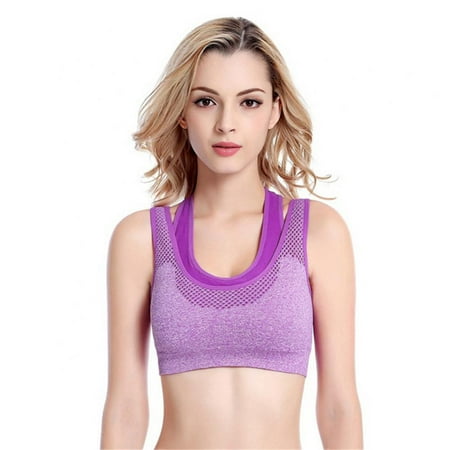 Spdoo Sports Bras For Women Yoga Fitness Running Bra Breathable Underwears purple 36CD/38ABCD
Spdoo Sports Bras For Women Yoga Fitness Running Bra Breathable Underwears purple 36CD/38ABCD