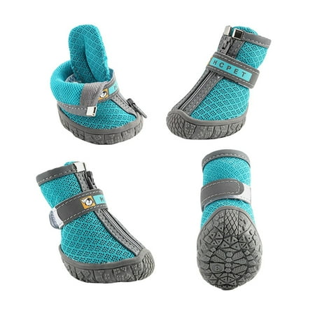 KelaJuan Anti-slip Dog Boots Paw Protector Breathable Dog Shoes Walking Hiking Puppy Booties
KelaJuan Anti-slip Dog Boots Paw Protector Breathable Dog Shoes Walking Hiking Puppy Booties
