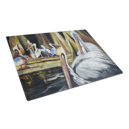 Caroline s Treasures Pelicans Glass Cutting Board Large
Caroline s Treasures Pelicans Glass Cutting Board Large