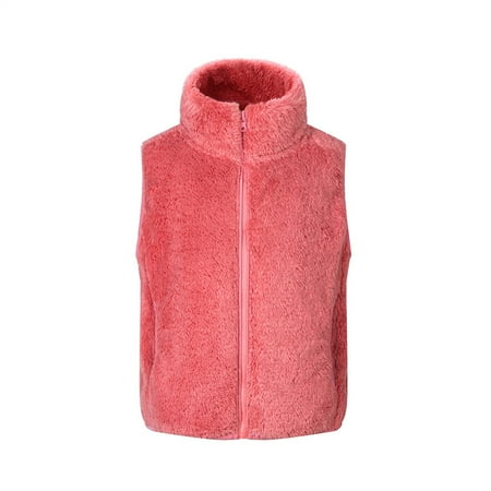 EHTMSAK Toddler Child Boy Girl Zip Up Vest Infant Baby Fall Winter Fleece Sleeveless Jackets Thicken Hooded Outerwear Red 150
EHTMSAK Toddler Child Boy Girl Zip Up Vest Infant Baby Fall Winter Fleece Sleeveless Jackets Thicken Hooded Outerwear Red 150
