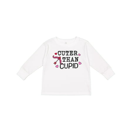 Inktastic Cuter Than Cupid with Bow and Arrow and Hearts Gift Toddler Boy Girl Long Sleeve T-Shirt 
Inktastic Cuter Than Cupid with Bow and Arrow and Hearts Gift Toddler Boy Girl Long Sleeve T-Shirt