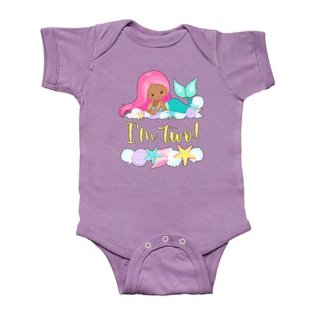Inktastic I m 2 Mermaid with Pink Hair and Shells Gift Baby Boy or Baby Girl Bodysuit
Inktastic I m 2 Mermaid with Pink Hair and Shells Gift Baby Boy or Baby Girl Bodysuit