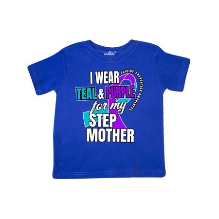 Inktastic Suicide Prevention I Wear Teal and Purple For My Step Mother Gift Toddler Boy or Toddler Girl T-Shirt
Inktastic Suicide Prevention I Wear Teal and Purple For My Step Mother Gift Toddler Boy or Toddler Girl T-Shirt