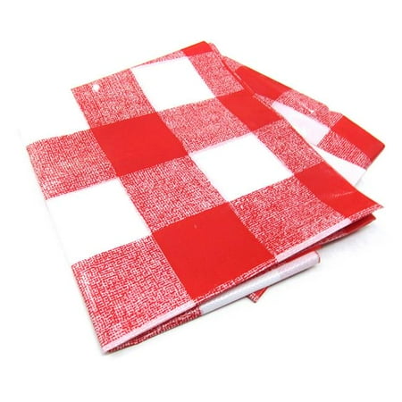 21 Century B59A2 108 x 73 in. Plastic Picnic Tablecloth - Large