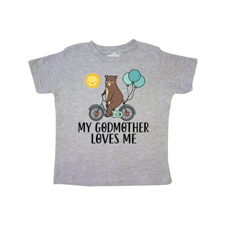 Inktastic My Godmother Loves Me Bear Gift Toddler Boy or Toddler Girl T-Shirt
Inktastic My Godmother Loves Me Bear Gift Toddler Boy or Toddler Girl T-Shirt