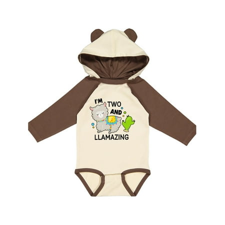 Inktastic Im Two and Llamazing with Llama and Cactus Gift Baby Boy or Baby Girl Long Sleeve Bodysuit
Inktastic Im Two and Llamazing with Llama and Cactus Gift Baby Boy or Baby Girl Long Sleeve Bodysuit
