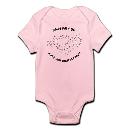 CafePress - Drill Chart Marching Band Infant Bodysuit - Baby Light Bodysuit